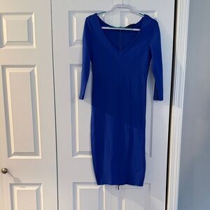 Felicity & Coco Royal Blue Long Sleeve Dress